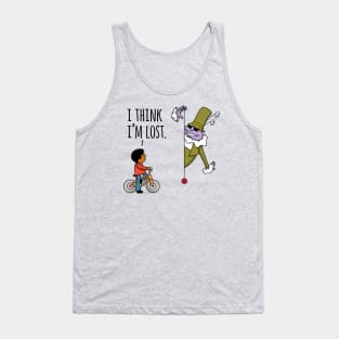 I THINK I'M LOST Tank Top